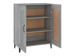 Aparador Sonoma gris 69,5x34x90 cm madera de ingeniería