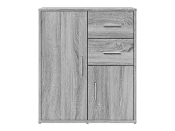 Aparador Sonoma gris 60x31x70 cm madera de ingeniería