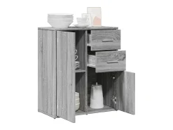 Aparador Sonoma gris 60x31x70 cm madera de ingeniería