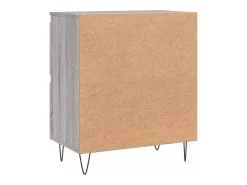 Aparador Sonoma gris 60x35x70 cm Madera de ingeniería