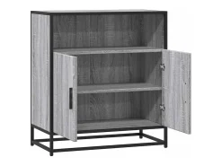 Aparador Sonoma gris 68x35x76 cm madera de ingeniería