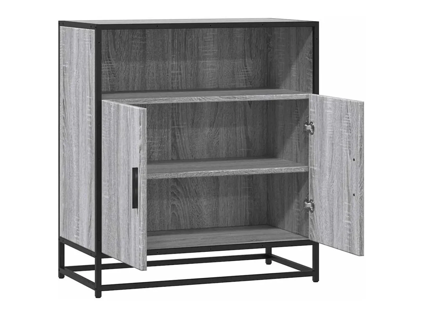 Aparador Sonoma gris 68x35x76 cm madera de ingeniería