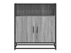 Aparador Sonoma gris 68x35x76 cm madera de ingeniería