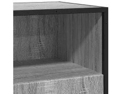 Aparador Sonoma gris 68x35x76 cm madera de ingeniería