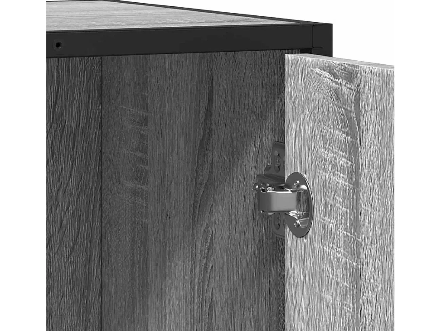 Aparador Sonoma gris 62x35x76 cm madera de ingeniería