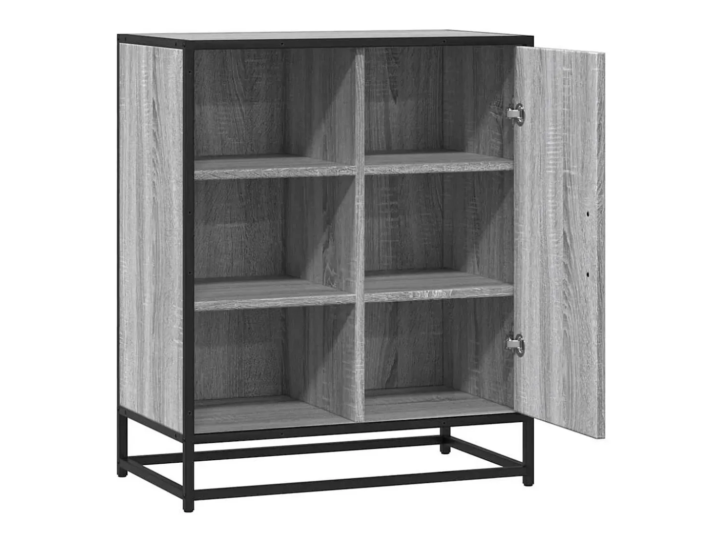 Aparador Sonoma gris 62x35x76 cm madera de ingeniería