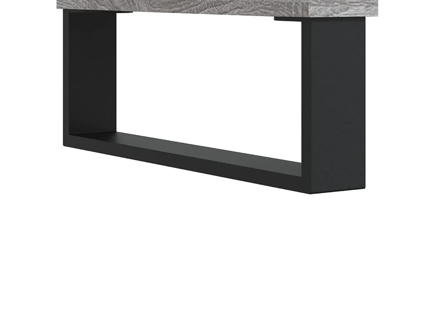 Aparador Sonoma gris 69,5x34x90 cm madera de ingeniería