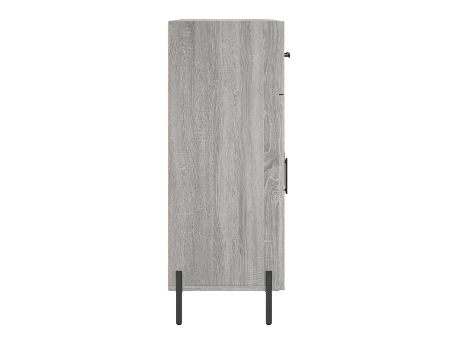Aparador Sonoma gris 69,5x34x90 cm madera de ingeniería