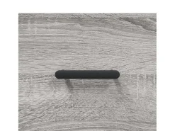 Aparador Sonoma gris 69,5x34x90 cm madera de ingeniería