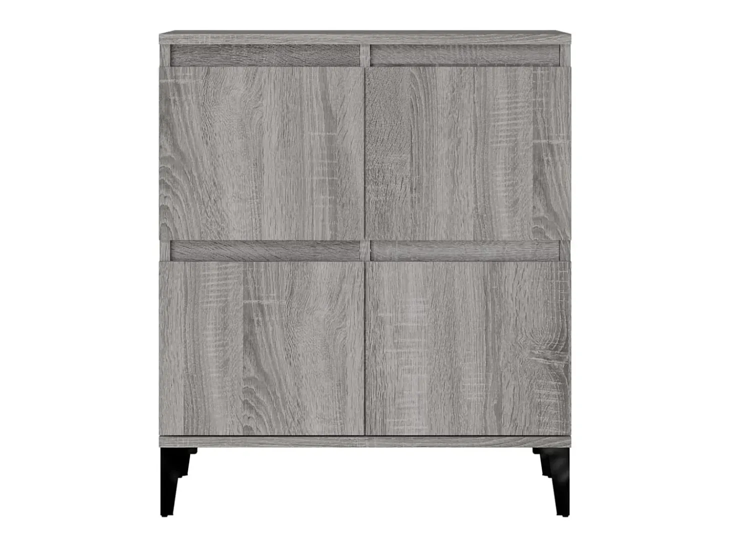 Aparador Sonoma gris 60x35x70 cm Madera de ingeniería