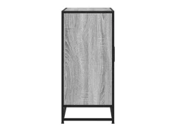 Aparador Sonoma gris 68x35x76 cm madera contrachapada y metal