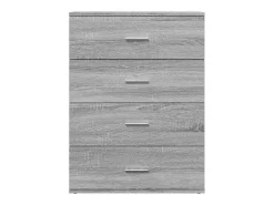 Aparador Sonoma gris 60x39x80 cm madera de ingeniería