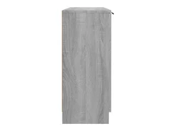 Aparador Sonoma gris 90,5x30x70 cm Madera de ingeniería