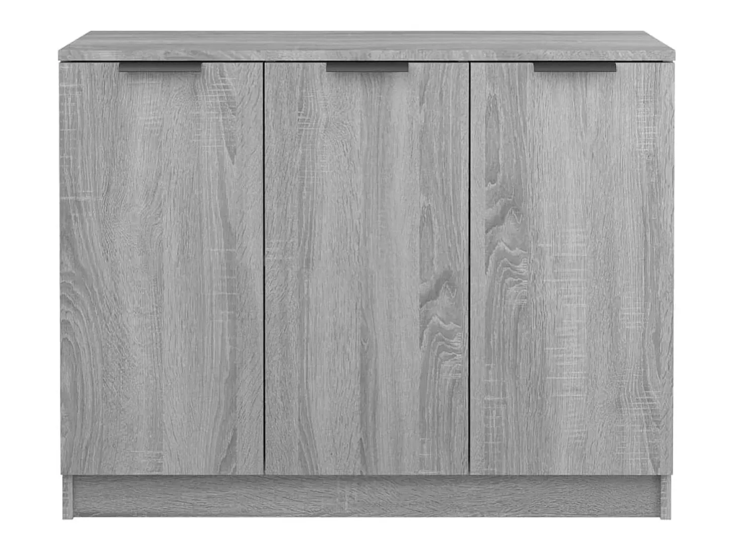 Aparador Sonoma gris 90,5x30x70 cm Madera de ingeniería