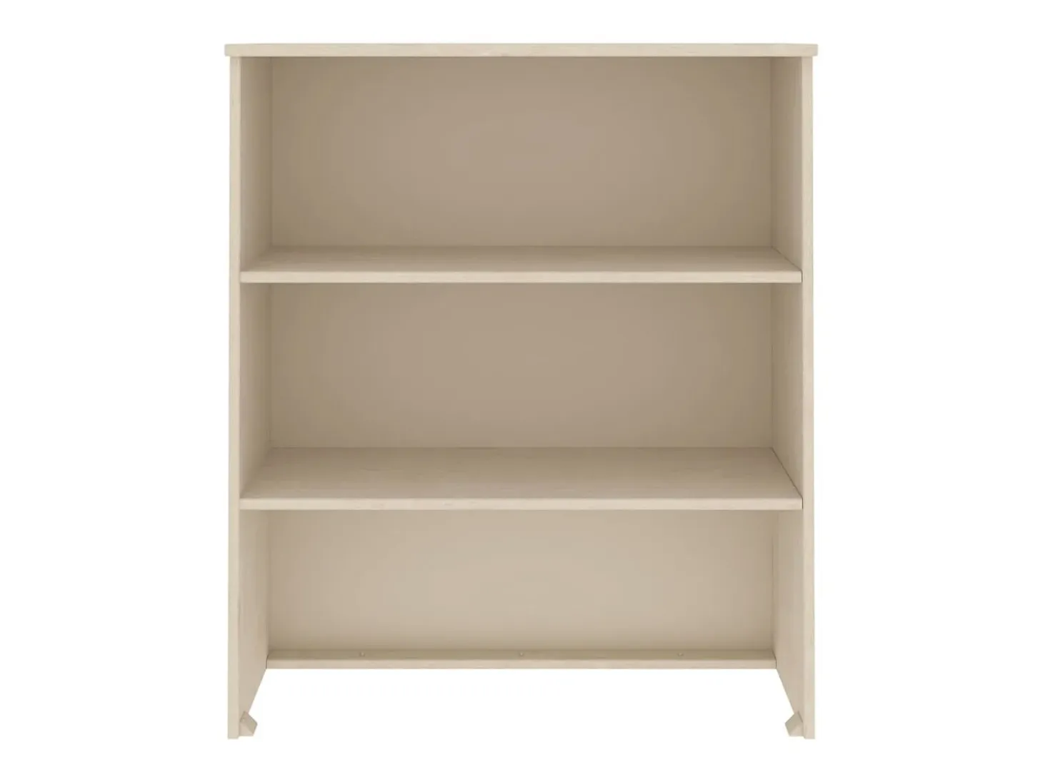 Aparador superior HAMAR pino macizo marrón miel 85x35x100 cm ES70538