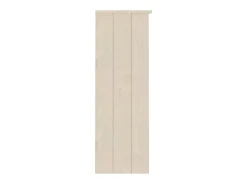 Aparador superior HAMAR pino macizo marrón miel 85x35x100 cm ES70538