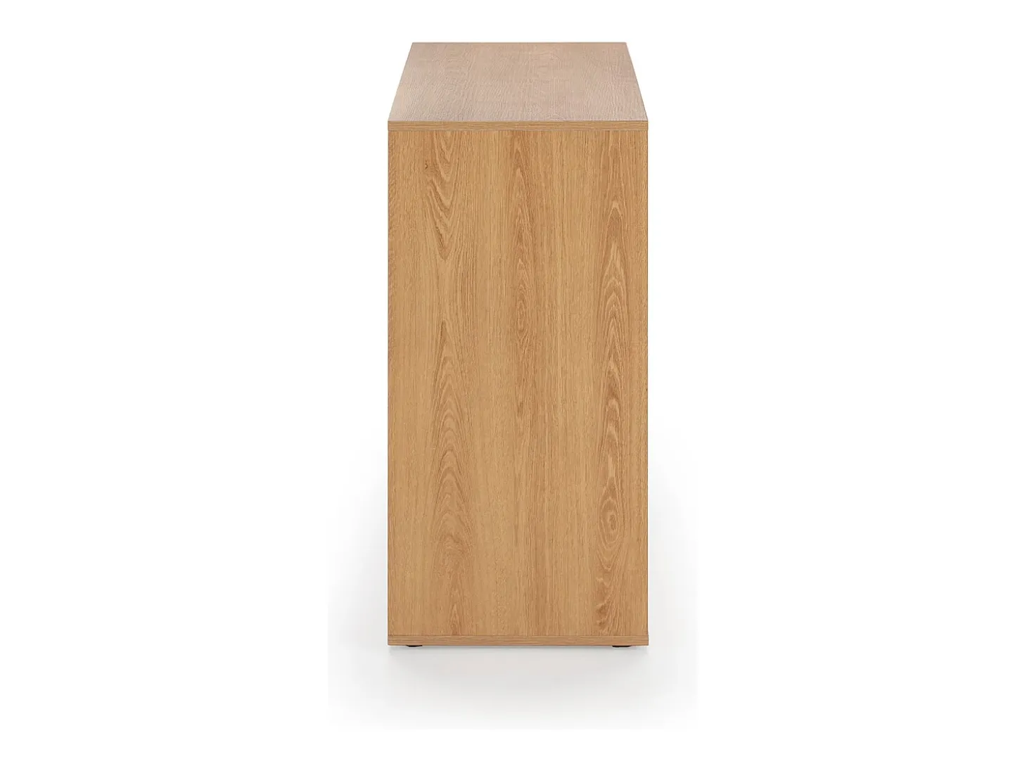 Aparador Tori 3 Puertas 3 cajones, Color Roble, 140 cm