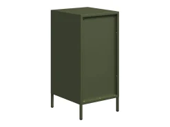 Aparador verde oliva 35x39x73,5 cm acero laminado en frío