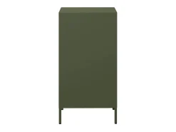 Aparador verde oliva 35x39x73,5 cm acero laminado en frío