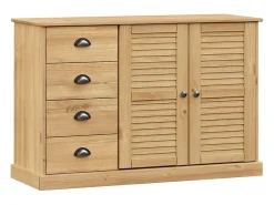 Aparador VIGO con cajones 113x40x75 cm madera maciza de pino