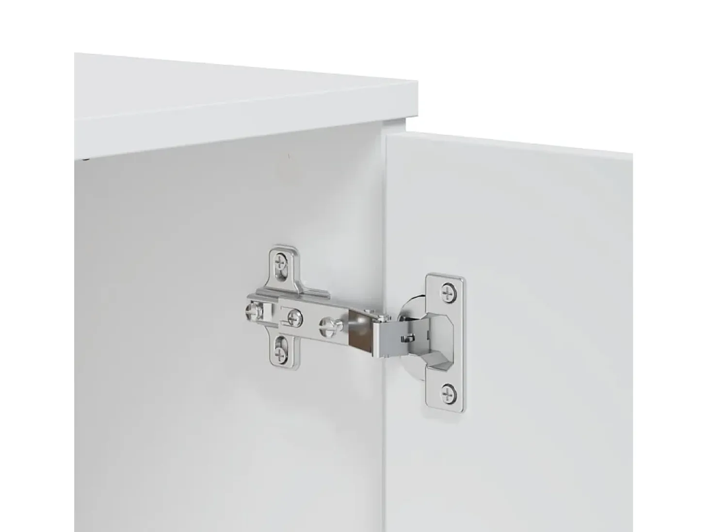 Aparador VIKEN blanco 80x40x80 cm madera de ingeniería