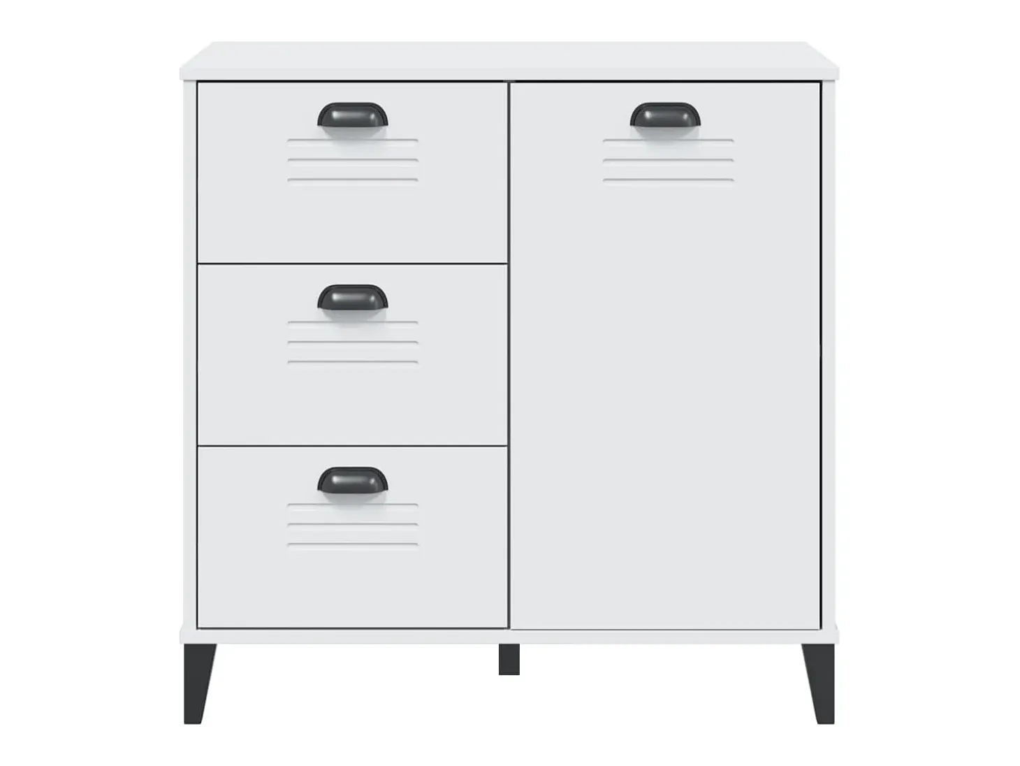 Aparador VIKEN blanco 80x40x80 cm madera de ingeniería
