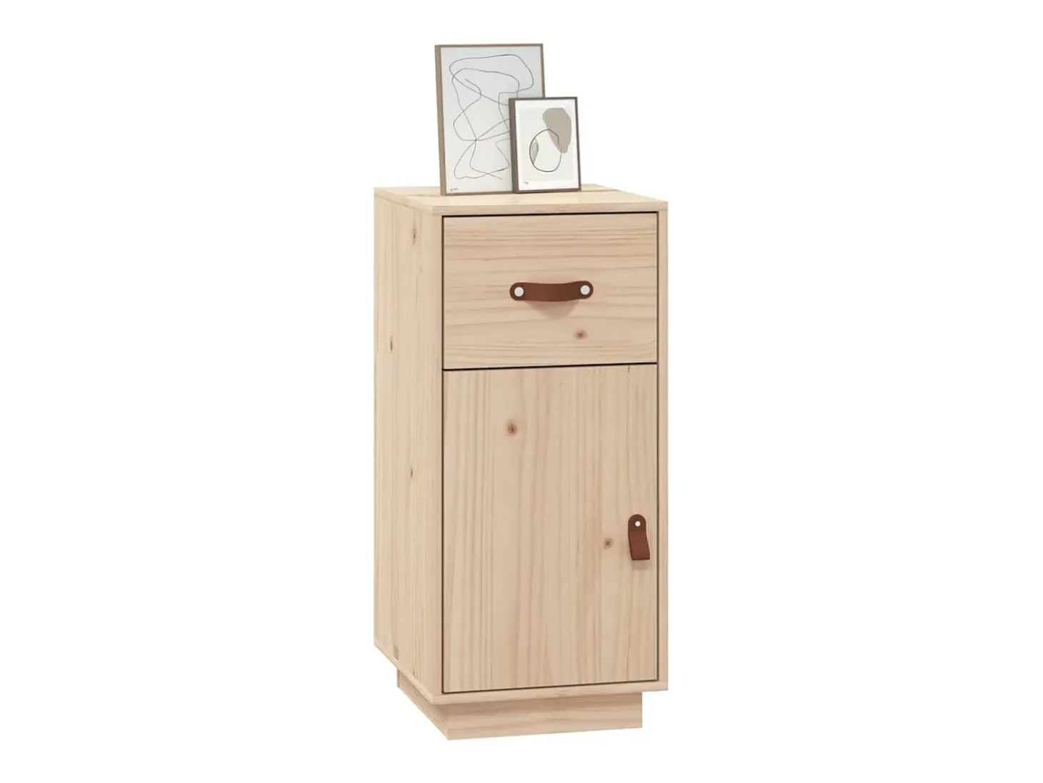 Aparador 34x40x75 cm Madera maciza de pino