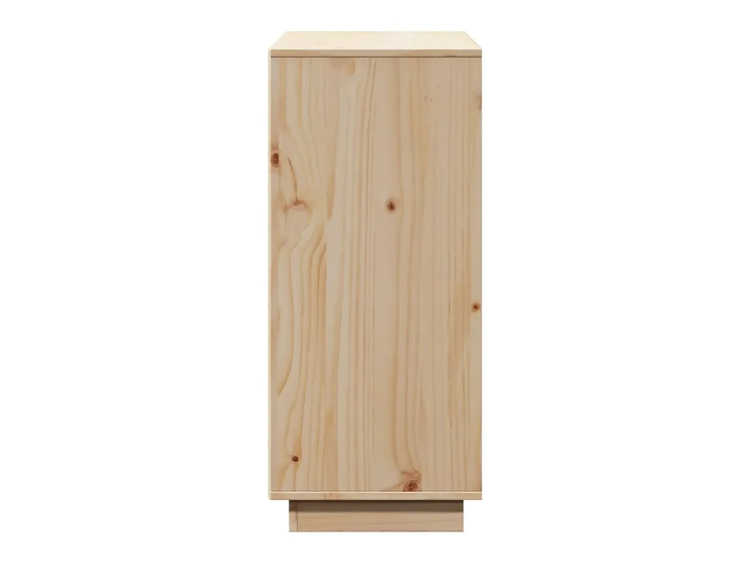 Aparador 110,5x35x80 cm Madera maciza de pino