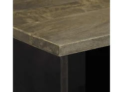 Aparador 80x33x75 cm madera maciza mango