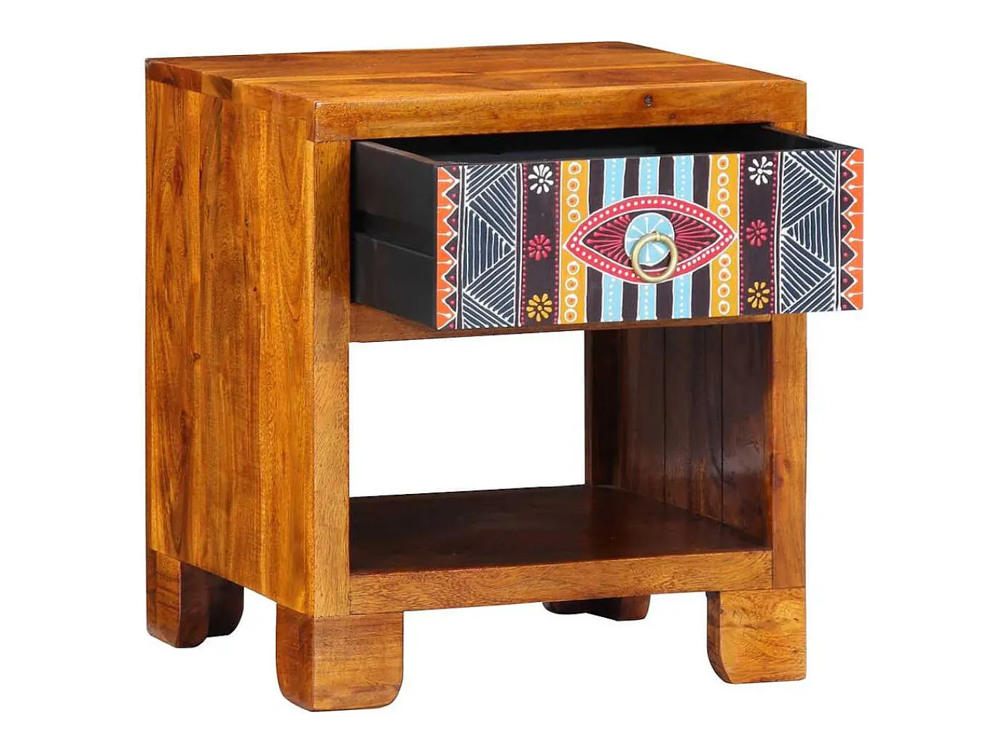 Aparador 40x35x45 cm Madera maciza de acacia