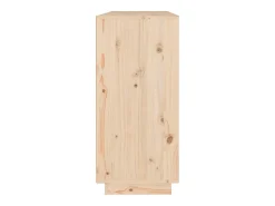 Aparador 110x34x75 cm madera maciza de pino