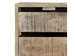Aparador 140x30x60 cm Madera maciza de mango