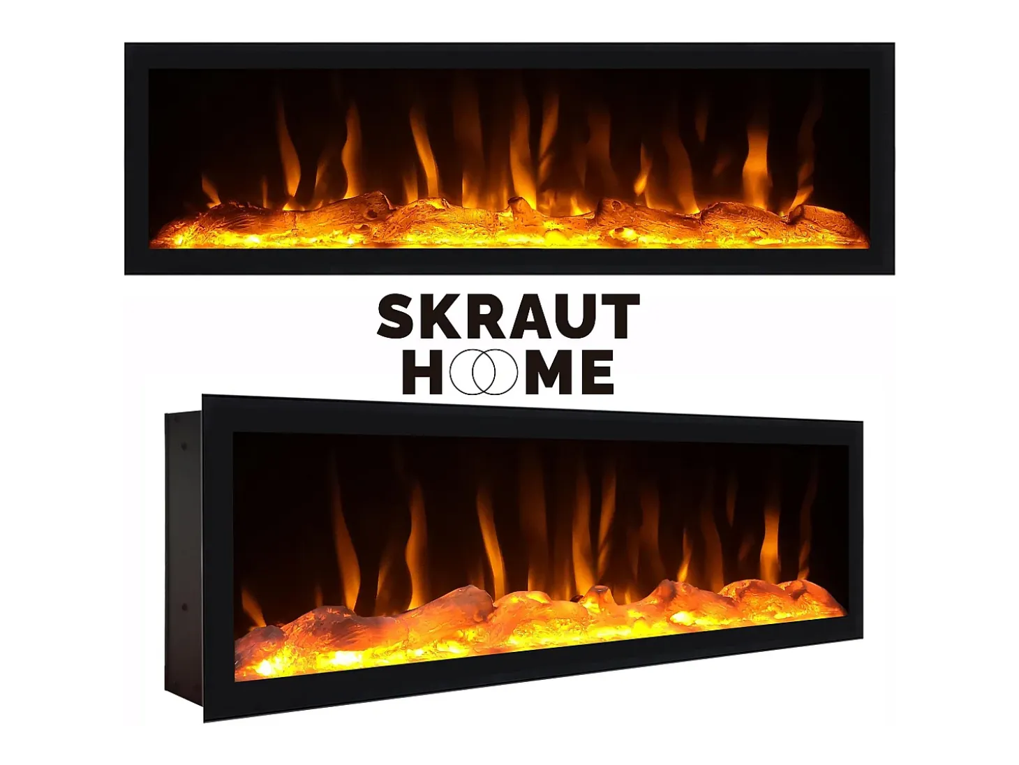 Aparador, 167x35x145cm, Dormitorio, habitación, Chimenea eléctrica XXL, Zapatero, Cemento
