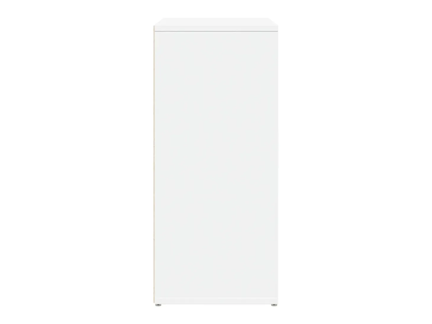 Aparadores 2 piezas blanco 60x31x70 cm madera de ingeniería