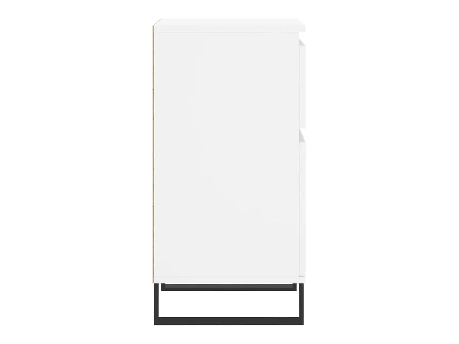 Aparadores 2 piezas blanco 40x35x70 cm madera de ingeniería