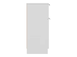 Aparadores 2 piezas blanco 30x30x70 cm madera de ingeniería