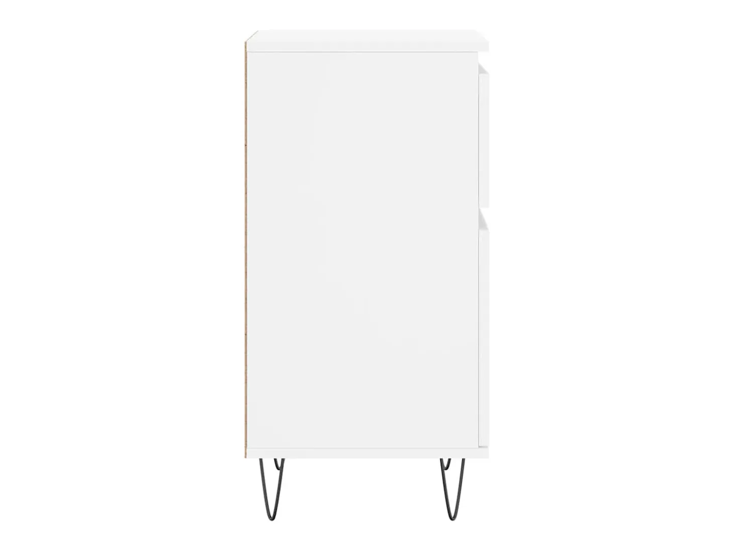 Aparadores 2 piezas blanco 40x35x70 cm madera de ingeniería