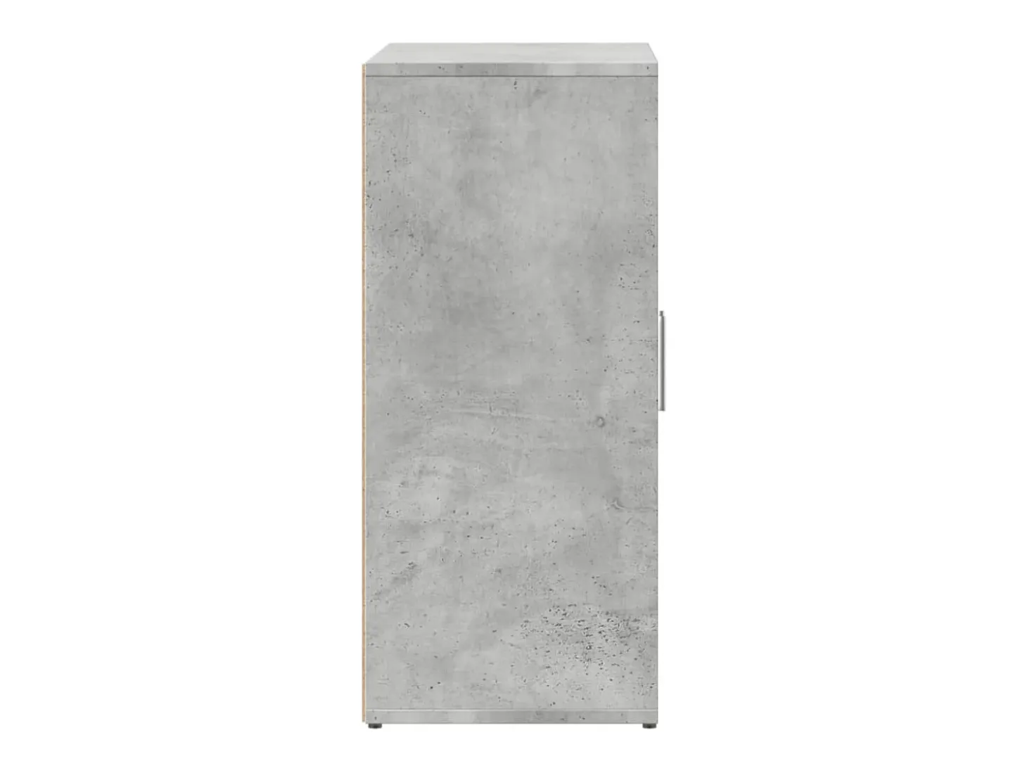 Aparadores 2 piezas gris hormigón 60x31x70 cm madera de ingeniería