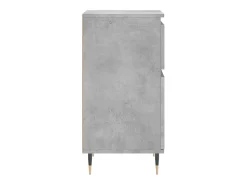Aparadores 2 piezas gris hormigón 40x35x70 cm madera de ingeniería
