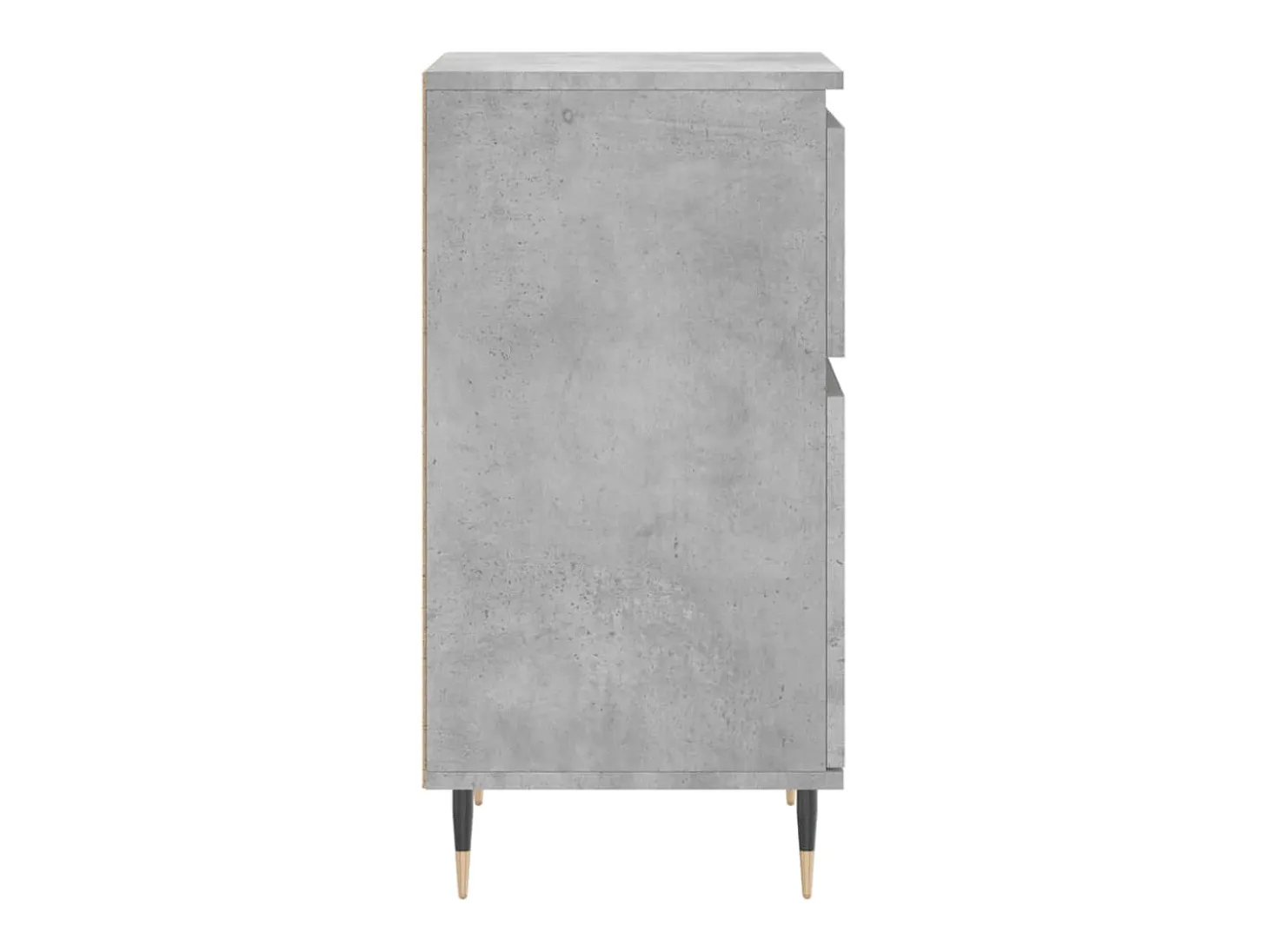Aparadores 2 piezas gris hormigón 40x35x70 cm madera de ingeniería