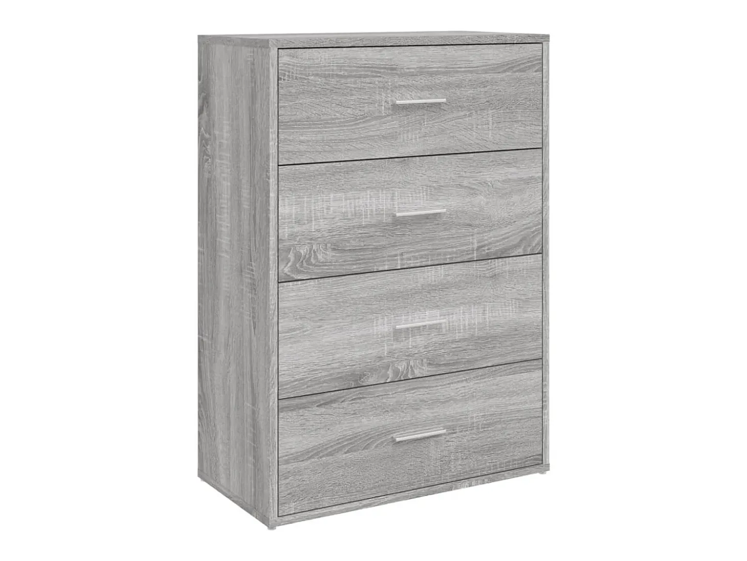 Aparadores 2 piezas gris sonoma 60x31x84 cm madera de ingeniería