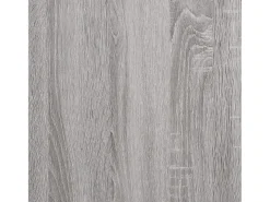 Aparadores 2 piezas madera contrachapada gris Sonoma