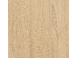 Aparadores 3 piezas madera contrachapada color roble sonoma