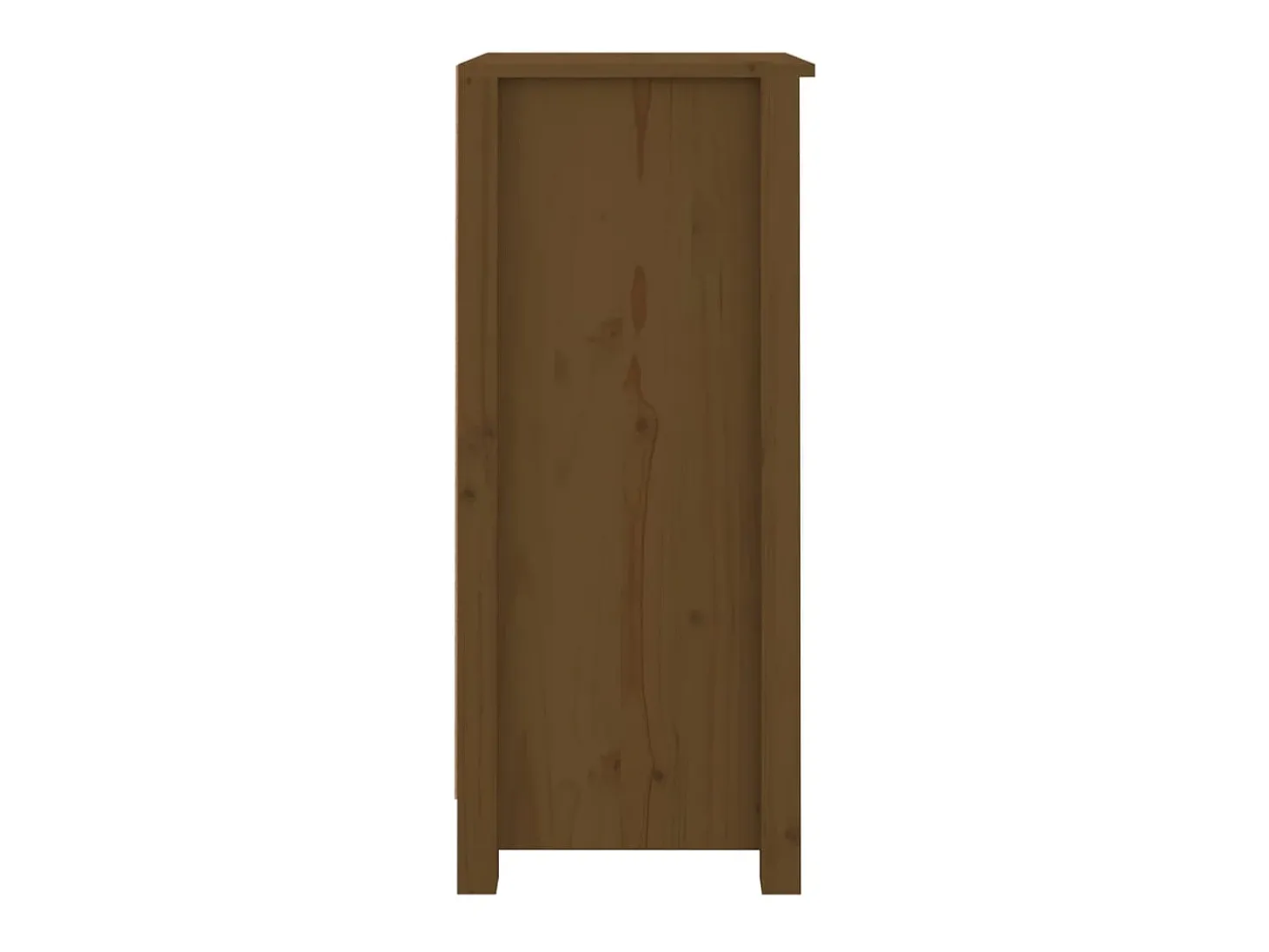 Aparadores 2 piezas marrón miel 40x35x80 cm madera maciza de pino