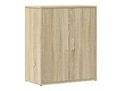 Aparadores 2 piezas roble sonoma 60x31x70 cm madera de ingeniería