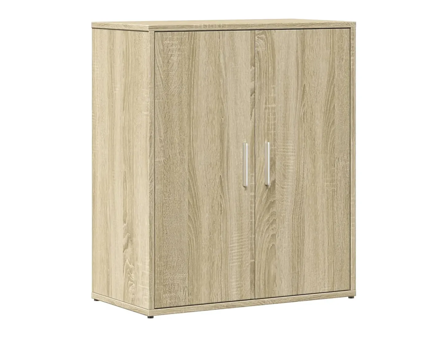Aparadores 2 piezas roble sonoma 60x31x70 cm madera de ingeniería