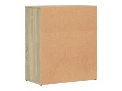 Aparadores 2 piezas roble sonoma 60x31x70 cm madera de ingeniería