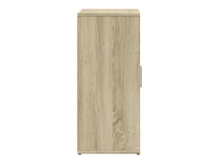 Aparadores 2 piezas roble sonoma 60x31x70 cm madera de ingeniería
