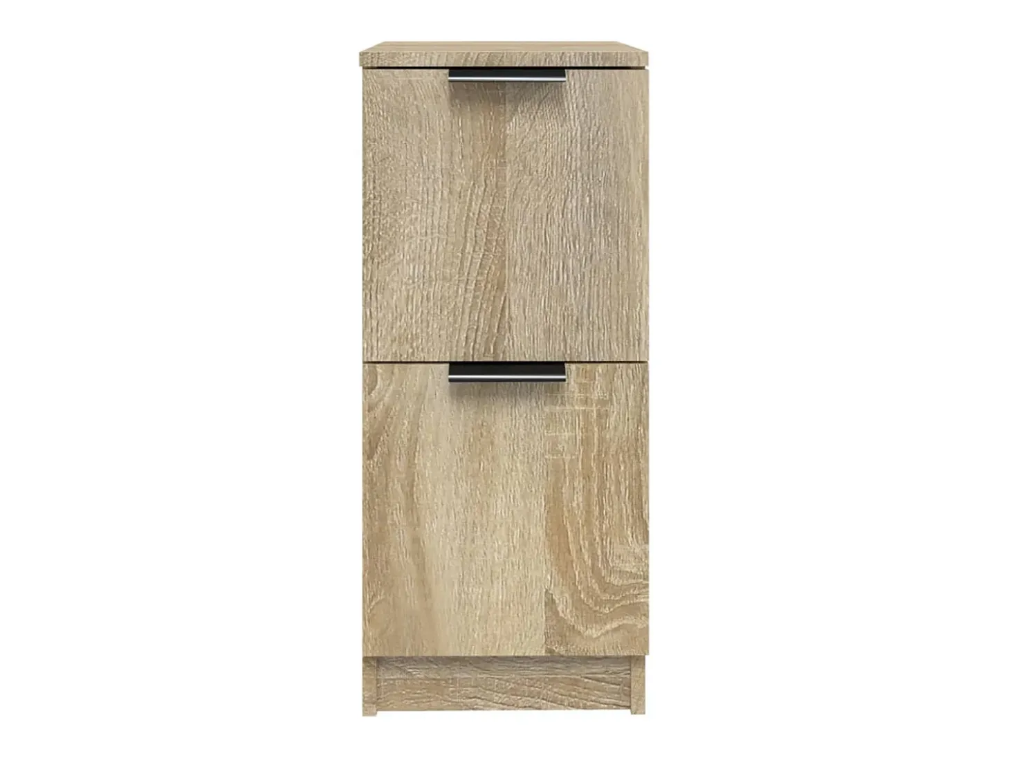 Aparadores 2 piezas Roble Sonoma 30x30x70 cm Madera de ingeniería
