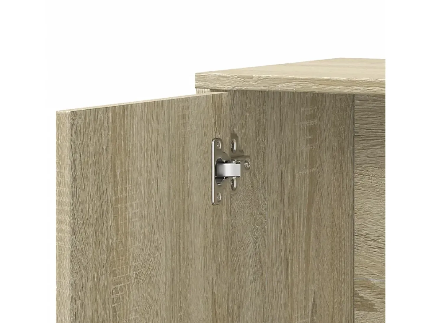 Aparadores 2 piezas roble sonoma 60x31x70 cm madera de ingeniería